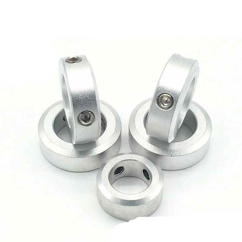2-10PCS 고정 링 SCCAW 세트 스크류 유형 샤프트 로케이터 스톱 칼라 SOH SCSBN 알루미늄 합금 표면 클램프 mancal CN 원산지