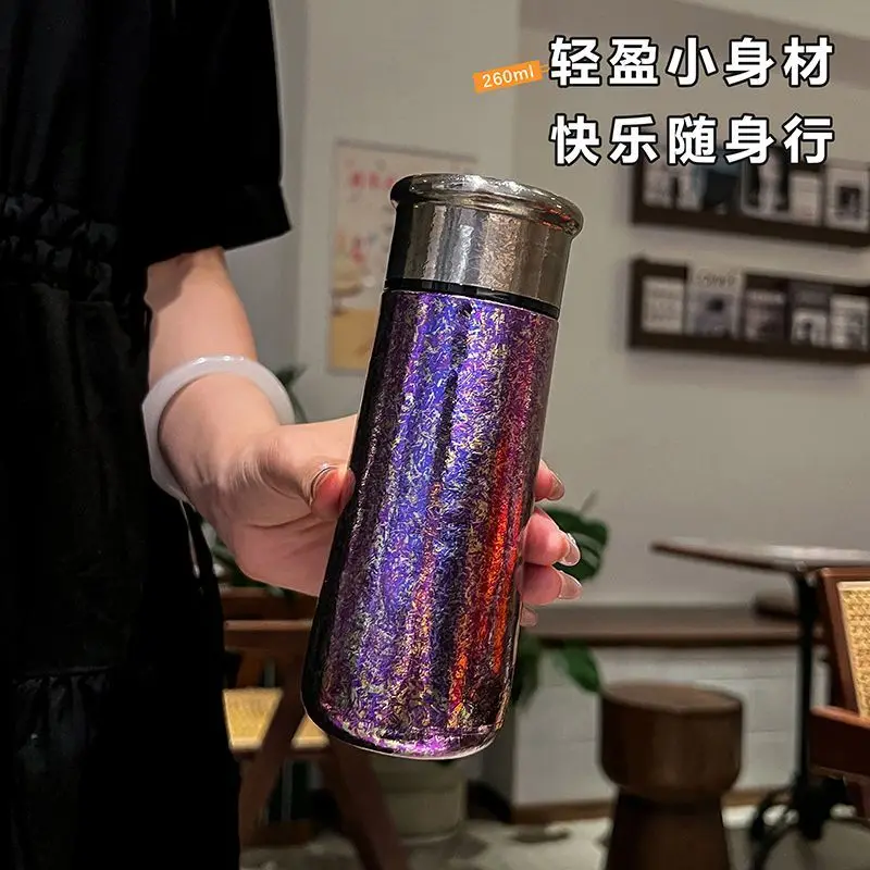 JUSTINLAU التيتانيوم النقي معزول الكؤوس الرجال وال...