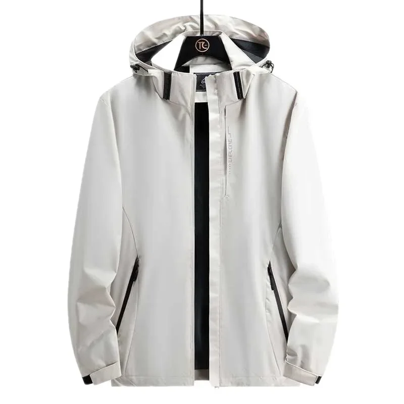 Men's Outdoor Sports Jacket Lightweight Waterproof Spring Autumn Casual Outerwear Fashionable Couple's Coat New