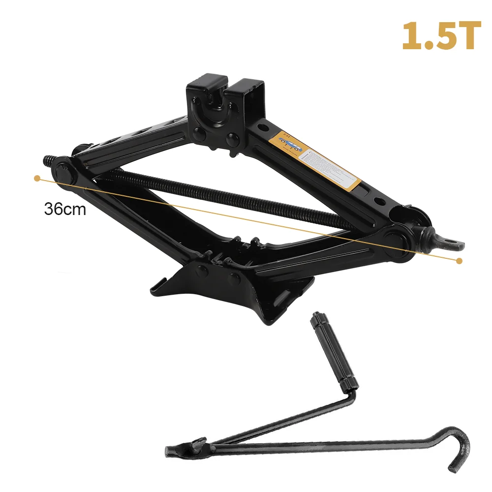 [EU-Lager] 2,5T 1,5T Wagenheber Manueller Hebewagenheber Autoreparaturwerkzeug Hebewerkzeug Faltbarer Wagenheber für Autos, Hubhöhe 10-39CM – Detail 4