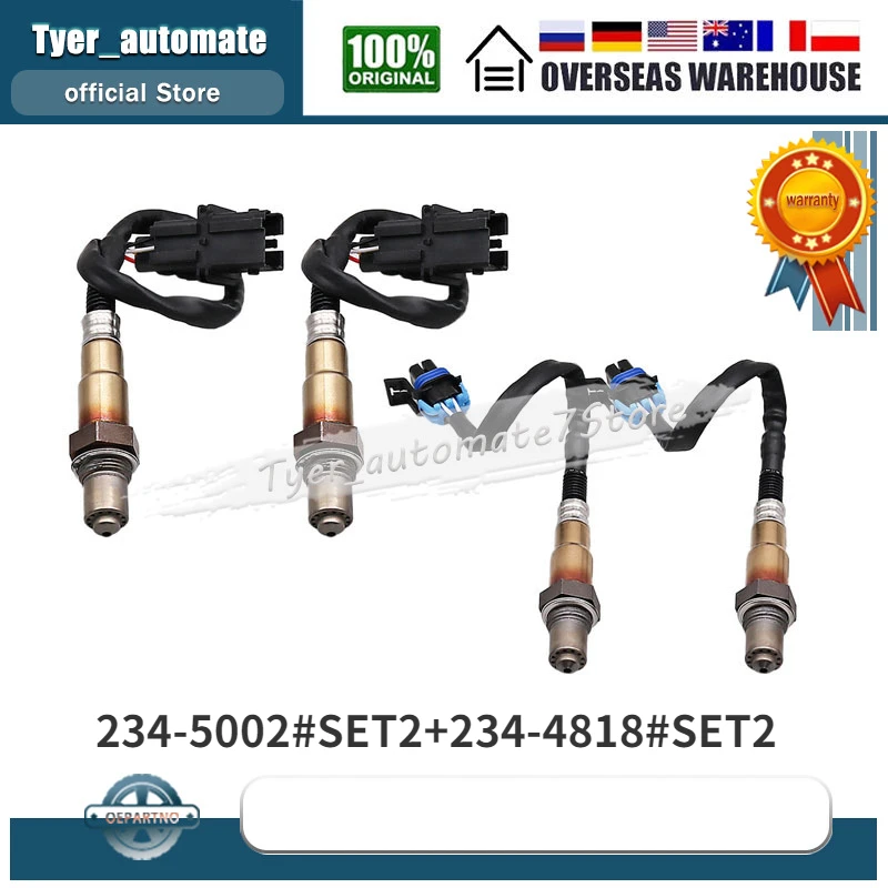 Датчик кислорода 234-5002 234-4818 для Cadillac CTS 2005-2004 Cadillac SRX 2006-2005 Cadillac STS