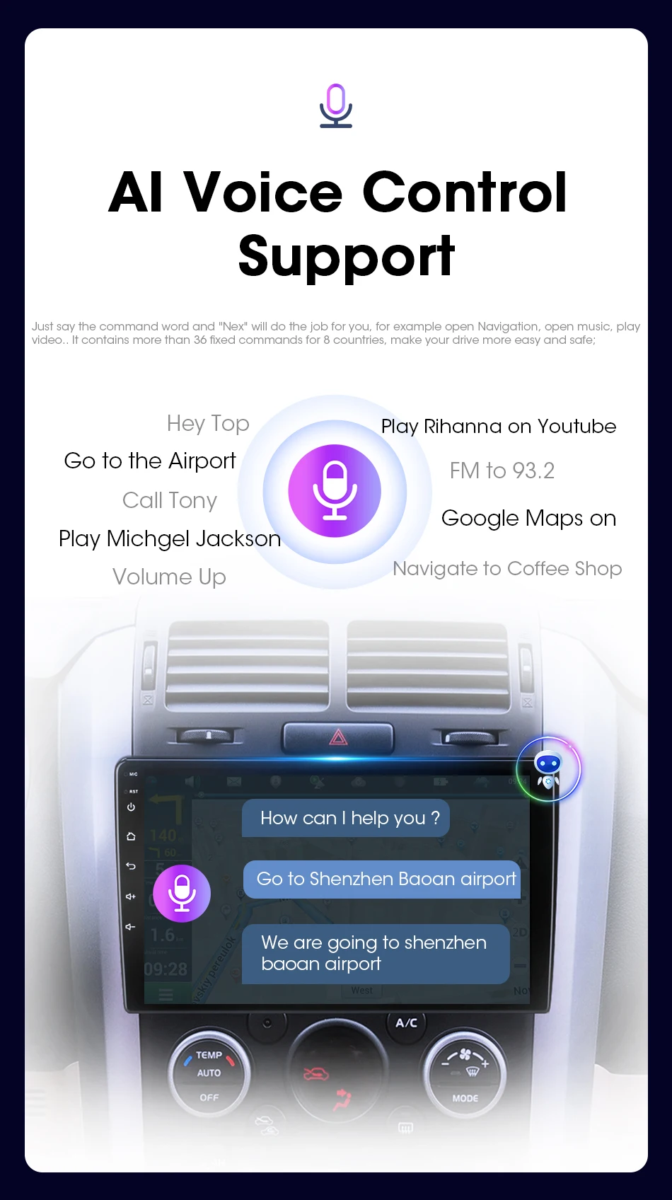 2 Din Android 12 Car Radio For Suzuki Grand Vitara 3 2005-2012 2013 2014 2015 Stereo Multimedia Video Player Navigaion Carplay