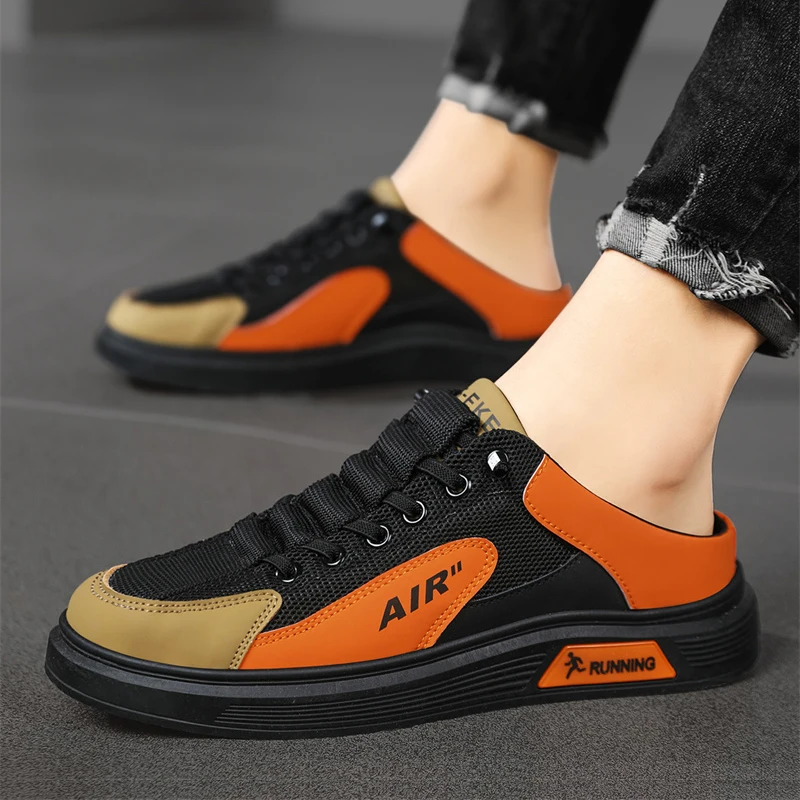 

2023 New Men's Shoes Luxury Shoes Men Sneakers Cross Runner Mesh Casual Shoes Men Outdoor Zapatillas Tenis Mascul Slippers Men