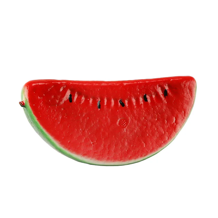 Artificial Fruits and Vegetables artificial fruits and vegetables 5pcs Simulation Watermelon Foam Fruit Model For Decoration Cross-border Photography Props Home Window Display