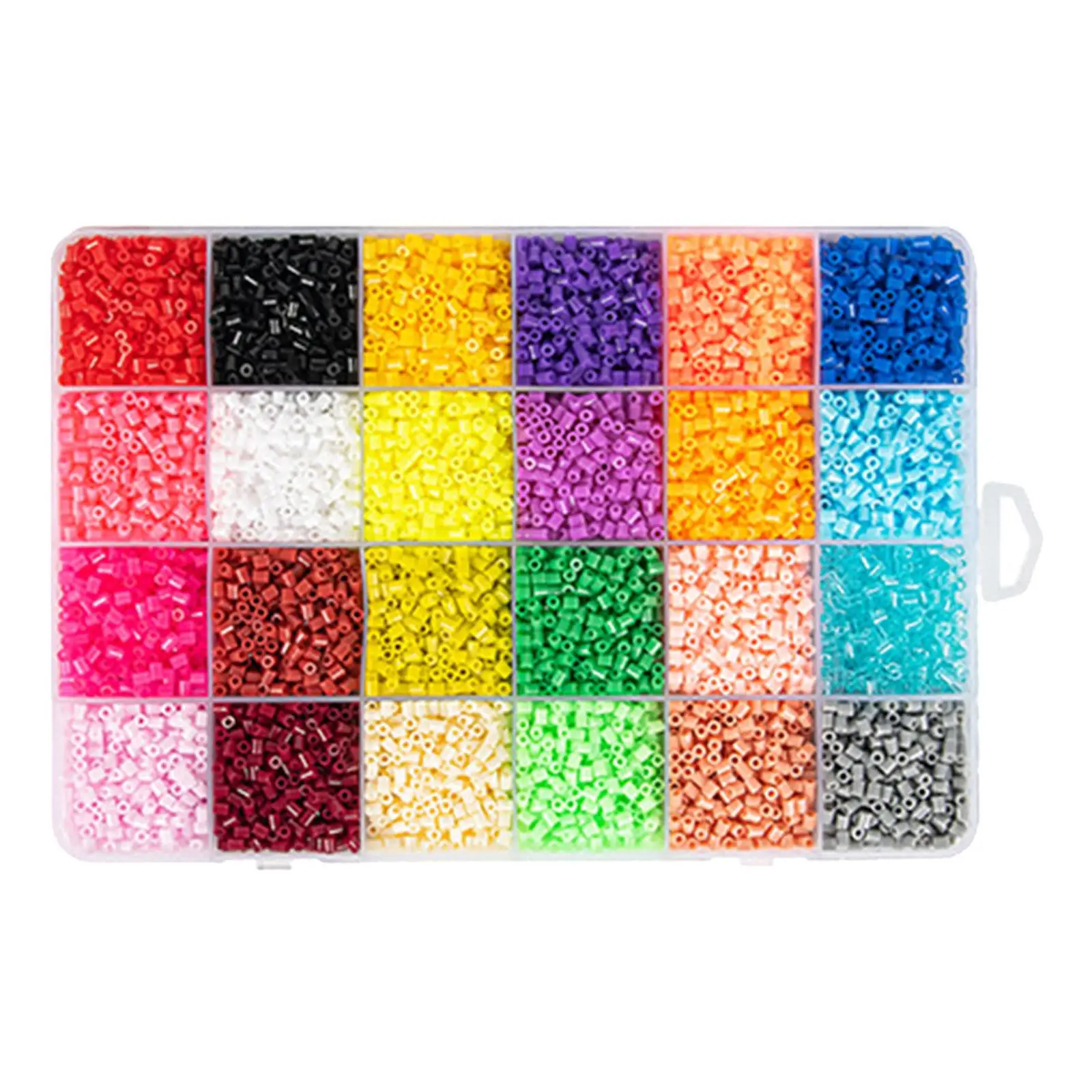 39000x Fuse Beads Kit Creative 2.6mm Educational Toys 72 Colors Puzzle Toys Hama Beads for Kids Christmas Girls Holiday Party