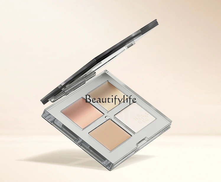 

Light and Shadow Trick Rendering Concealer Plate Facial Spots Acne Marks Dark Circles Repair