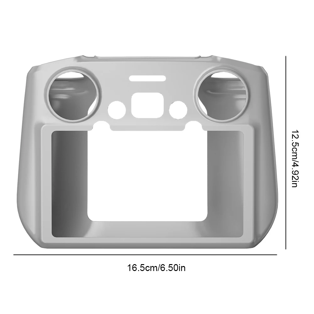 Coque Silicone Anti-Choc pour Télécommande Drone Mini 3 Pro - Gris
