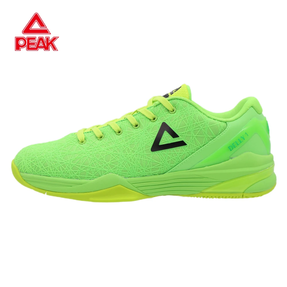 

PEAK TAICHI Dellavedova Baskerball Shoes Men Sport Shoes Breathable Cushioning Training Sneakers for Men Plus Size EW2101A