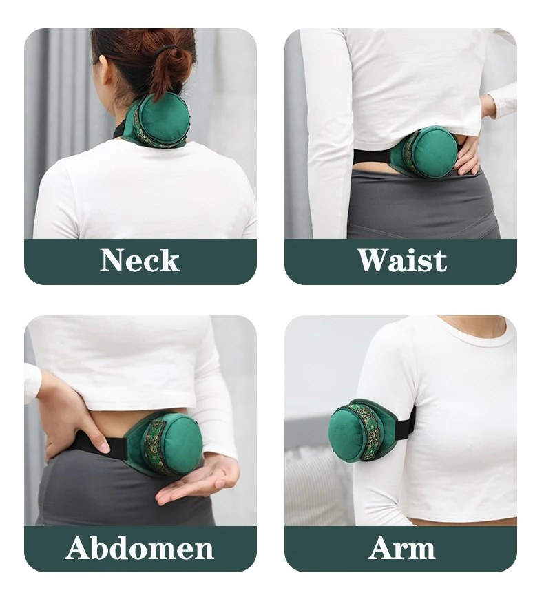 Hohe Qualität Moxibustion Baumwolle Tasche Haut-freundliche Stoff Beifuß Kräuter Rolle Brenner Moxa Therapie Körper Meridiane Warme Massage – Detail 4