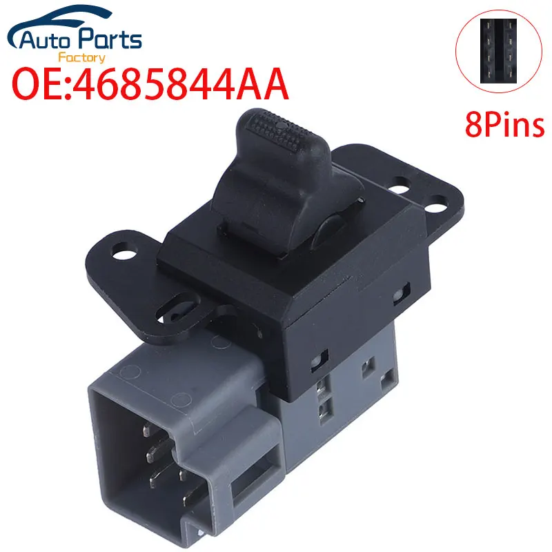 

Новый левый выключатель стеклоподъемника для Dodge Grand Caravan Chrysler Town & Country 2002-2007 4685844AA 04685844AA DS1176 1S7875