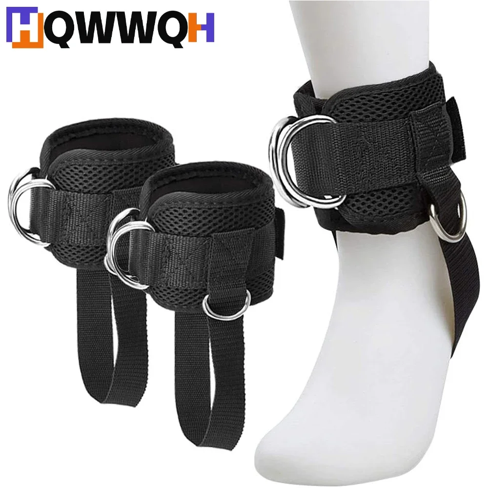 Adjustable Ankle Cuffs Gym Cable Ankle Straps for Kickbacks Glute Workouts Leg Extensions Curls Booty Hip Abductors