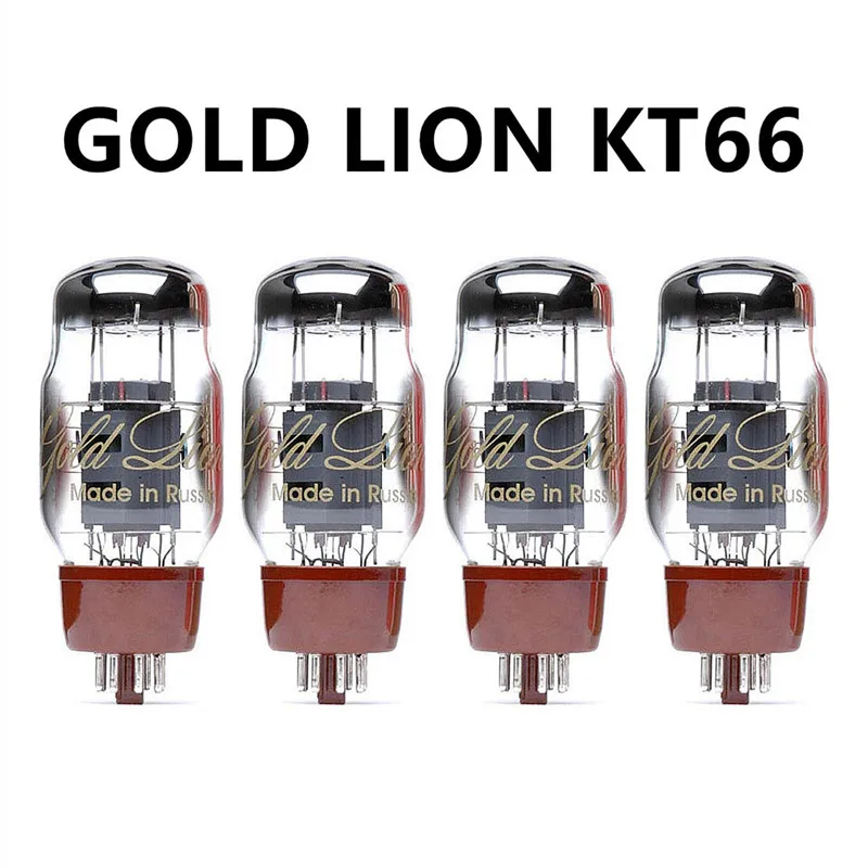 Vacuum Tube GOLD LION KT66 Replace 6L6 5881 6P3P EL34 Factory Test And Match