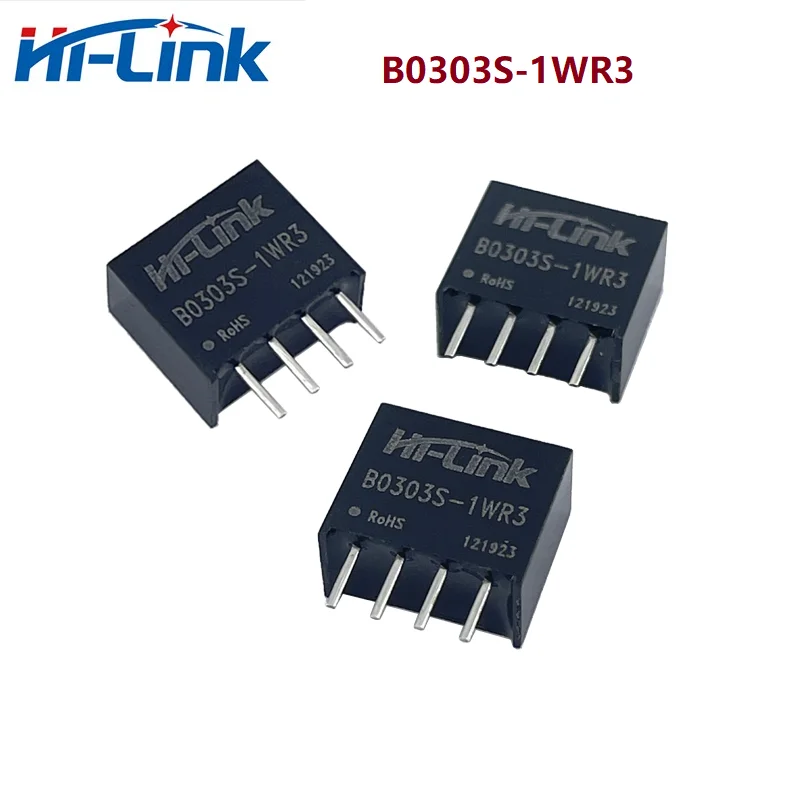 5pcs Hi-Link 1W 3.3V 5V DCDC B0305S-1WR3 B0303S-1WR3 Smart Electronics Isolated Unregulated Single Output Power Module