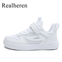 Spring Summer Boy Girl Child Sneakers Sport Kids Shoes Children Fashion White Mesh Sneakers Freeshipping