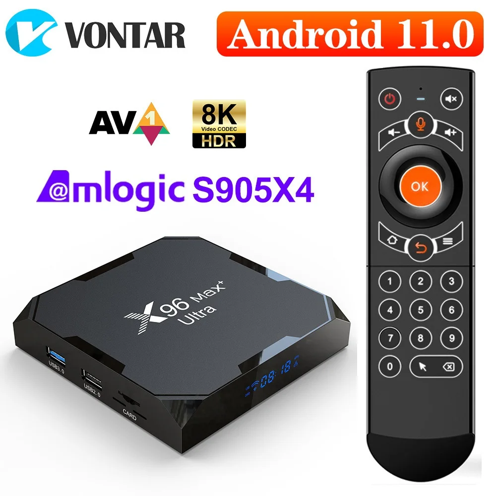 X96 Max Plus 4GB 32GB Android 9.0 Amlogic S905X3 TV Box Quad Core Media Player Smart tv Box X96Max 