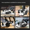 220V Electric Planer Portable Planer  Electric Saw Carpenter's Plane Woodworking Power Tool Handheld Wood Cutting Tool 4