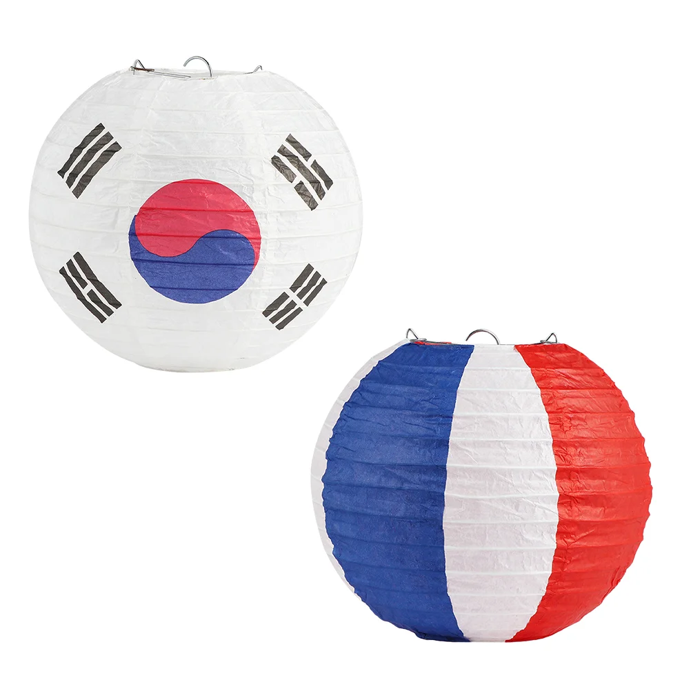 

2pcs Festival Lanterns Korea Outdoor Decorative Lanterns Foldable Lanterns Premium Lanterns