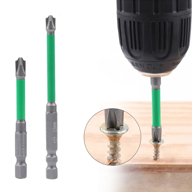 6-Piece FPH2 Cross Bit Screwdriver Set - Magnetic Special Electrical Tools For Electricians