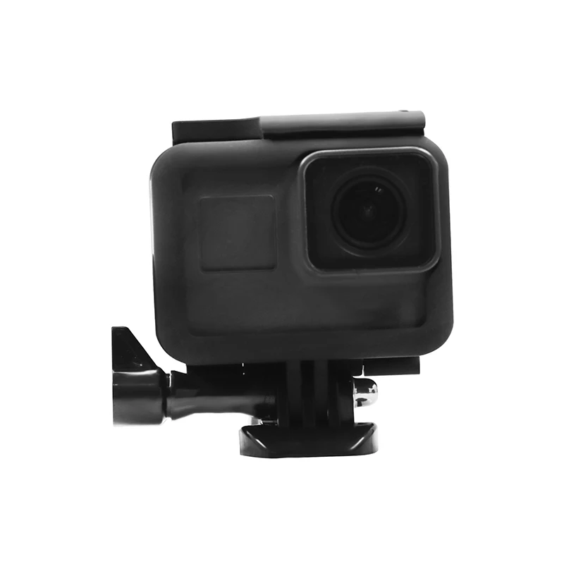 Hero 5/6/7 Black Frame Shell Protective Housing Portable Plastic Protective Case for GoPro Hero 5 6 7 Action Camera Accessories