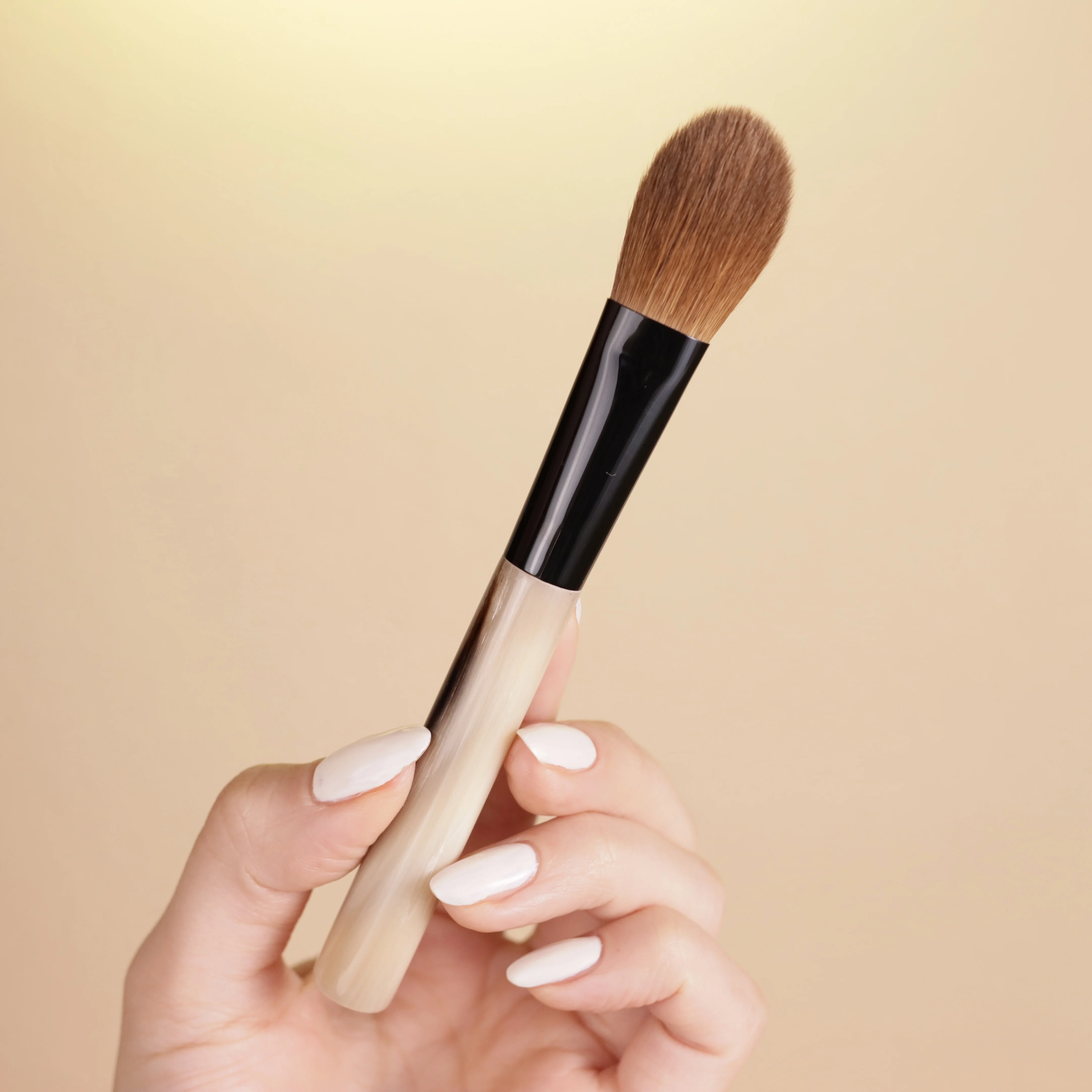 Qiaolianggong Professional Handmade Makeup brush Kolinsky Hair Powder Brush Facial Makeup brush 2