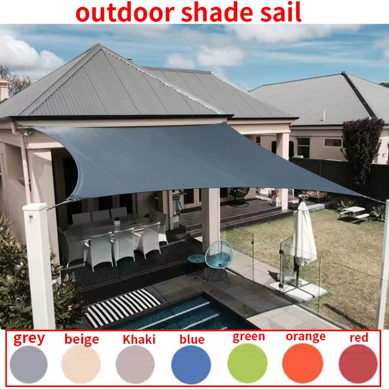 Waterproof Parasol Shade Sail Canopy Camping Large Cloth Outdoor