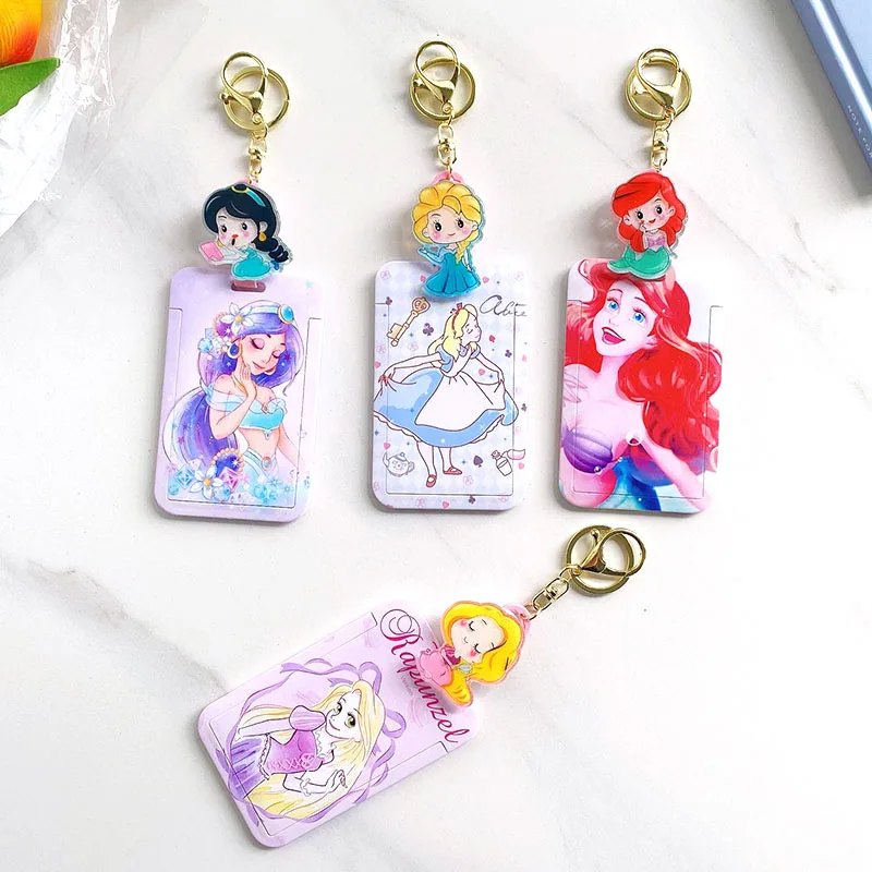 

Disney Cartoons Pretty Princess Style Scalable Badge Reel Holder Nurse Doctor Student Name Tag And Id Holde Accessories