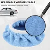 8Pcs 6/10Inch Car Polishing Buffer Pads Wool Plush Polished Waxing Kit  Bonnets Wheel for Car Polisher Polishing and Buffing 6
