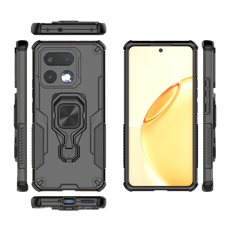 Enhanced Armor Magnetic Stand Phone Holder Cover