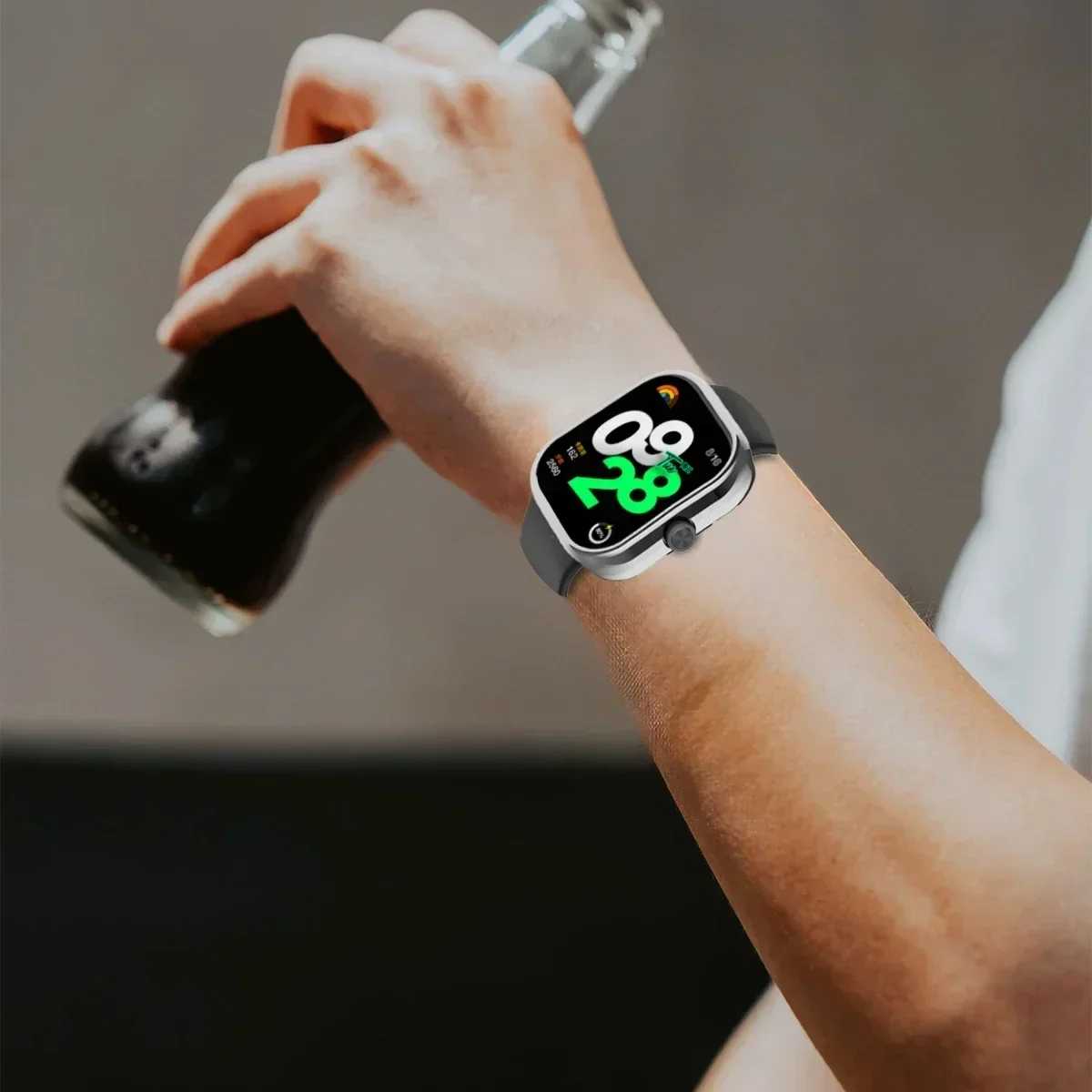Silicone Strap with Protective Case