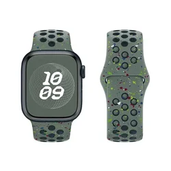 Premium Silicone Sports Watch Strap in Vibrant Colors for 38mm-40mm-41mm ML (03 khaki)