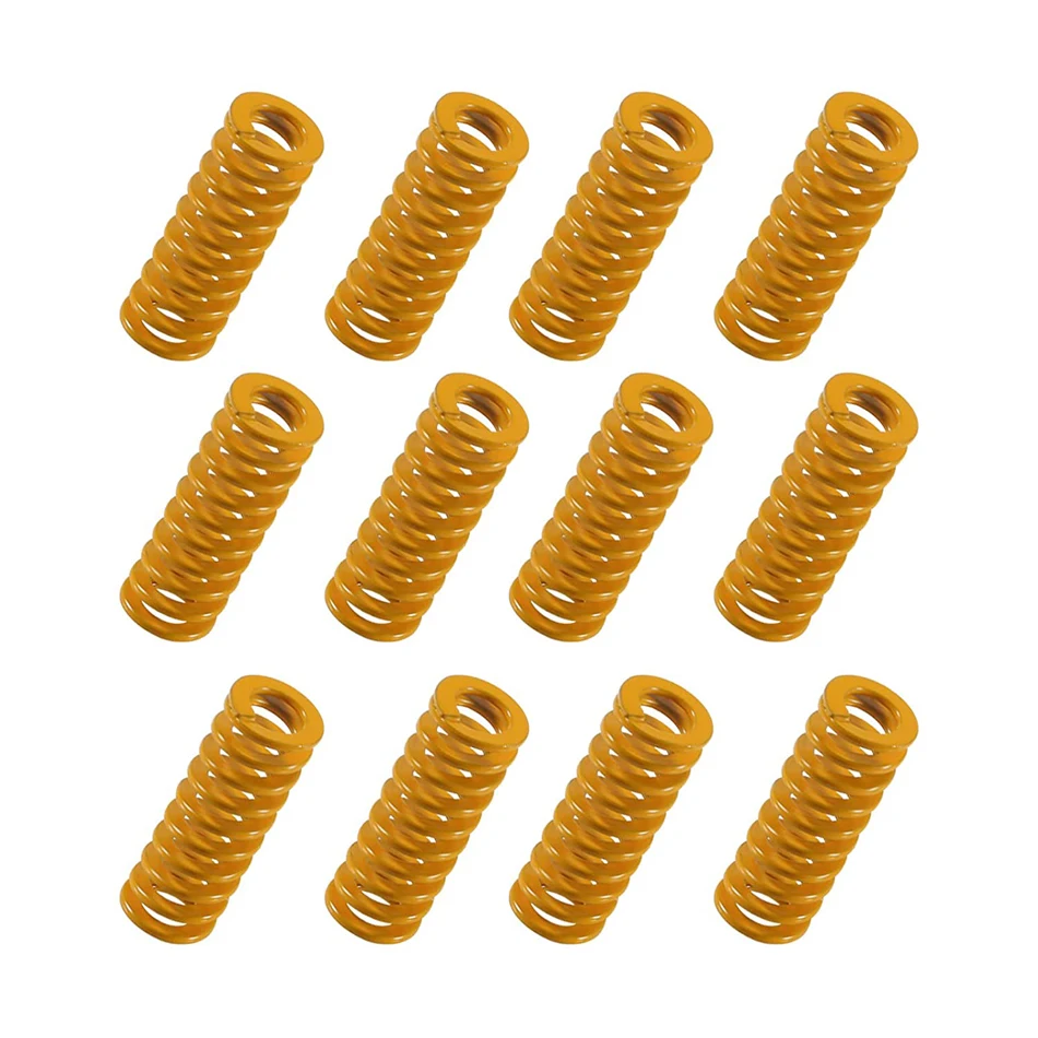 3D Printer Bed Springs, 8mm OD 20mm Length Compression Mould Die Springs Light Load for Creality Ender 3 Pro V2 3S