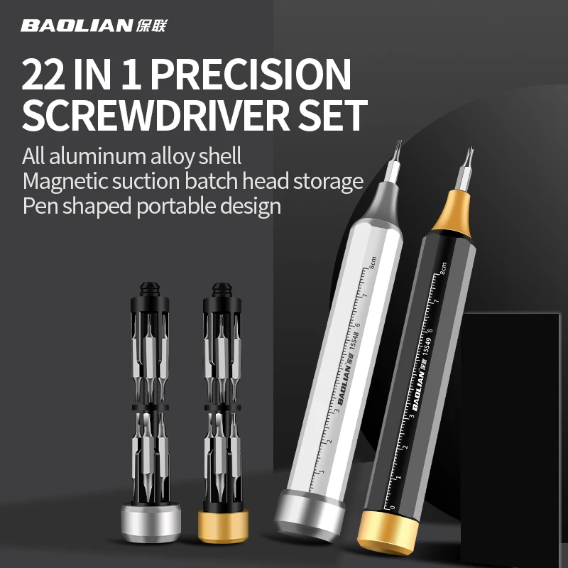 

22 In 1 Screwdriver Set Magnetic Mini Precision Screwdriver Bit Set Repair Tools Multifunctional Electronics Repair Tool