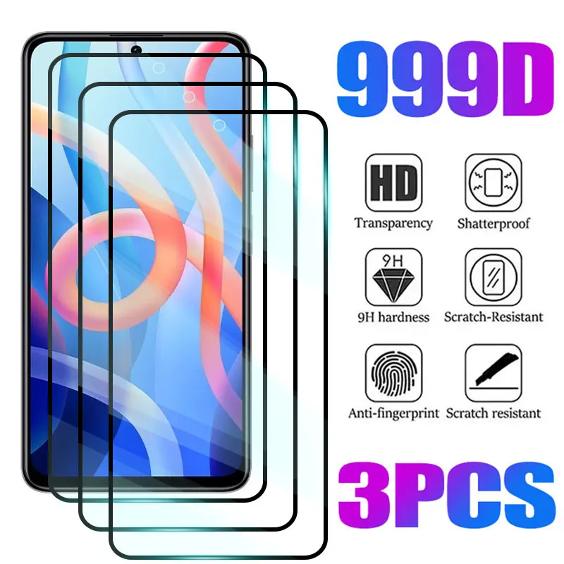 3-Pack Tempered Glass Screen Protector Set