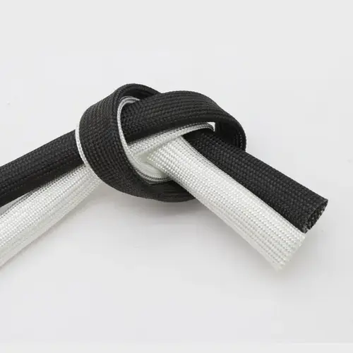 1/5M ID 1mm ~ 40 mm Braided Fiberglass Sleeve 600 Deg.C High Temperature Chemical Glass Fiber Tube Fiberglass Sleeving - Image 4