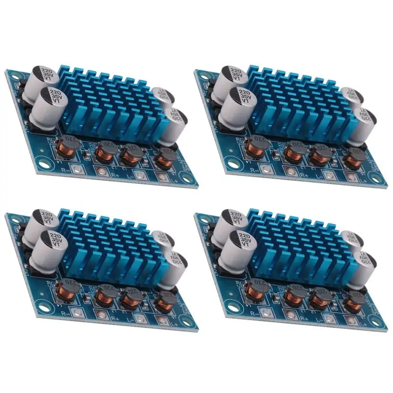 X64A-8Pcs TPA3110 XH-A232 30W+30W 2.0 채널 디지털 스테레오 오디오 전력 증폭기 보드 DC 8-26V 3A