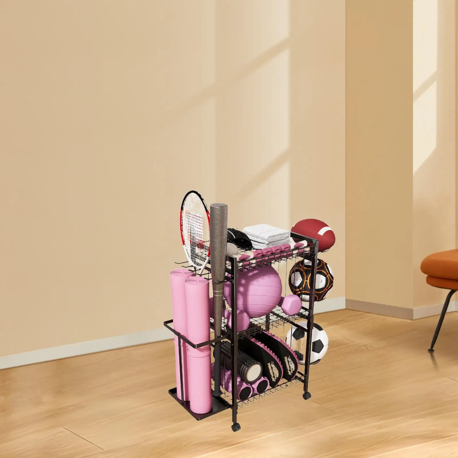 Multi-Purpose Fitness Storage Rack 2