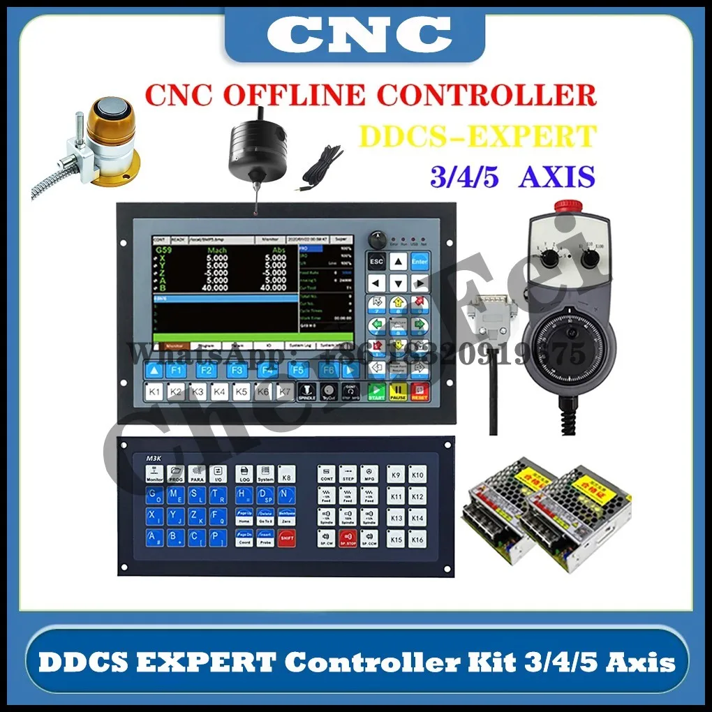 

M350 DDCS EXPERT 3/4/5axis CNC ATC 1Mhz offline controller Z-axis 3D probe stepper servo motor replacement DDCSV 3.1 Cyclmotion