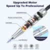 45000RPM Rechargeable Nail Drill Machine With LCD Display Low Noise Professional Nail Polish Sander for Manicure Nail Equipment 3