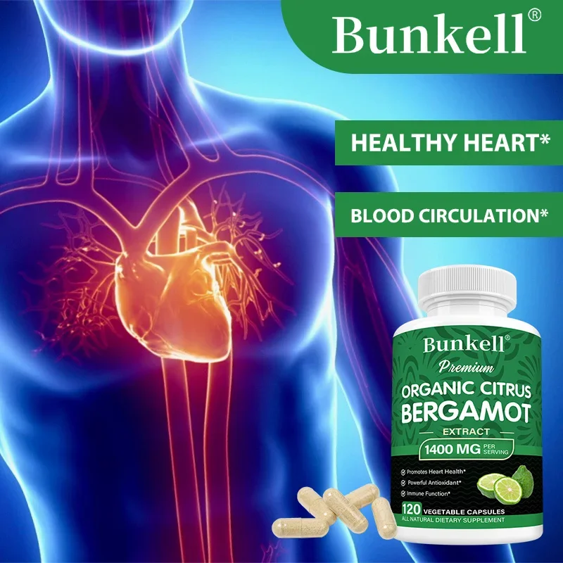 Citrus Bergamot-1400 Mg-Premium Citrus Bergamot Extract Supports Healthy Triglyceride Levels, Antioxidant