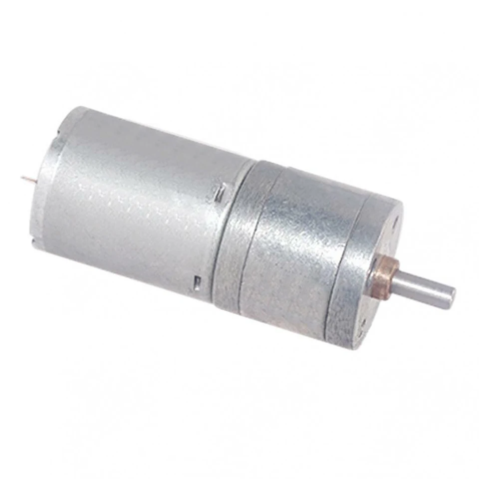 Motore Fai da Te CHR-GM25-370 Motore DC a Magneti Permanenti, Motoriduttore Riduttore, 6V 12V 24V for Robot Intelligenti, Tende Elettriche, Motore per Pompe (Size : 1360, Color : 24V