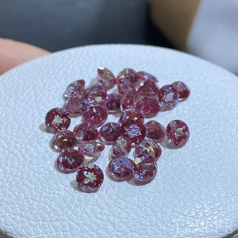 0.5ct Alexandrite pillow Square Bare stone factory cheap 5x5mm