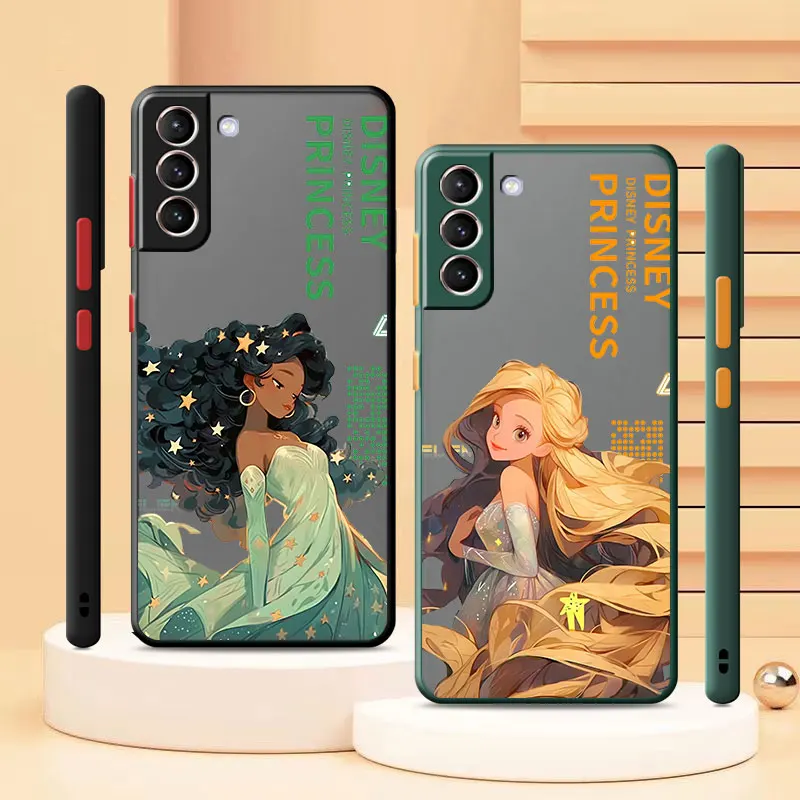 Custodia Per Telefono Disney Princess Nice Per Samsung Galaxy S24 Ultra S20 Fe S22 Plus S21 S23 Ultra S21 Plus S24 Plus Cover Posteriore Di Lusso