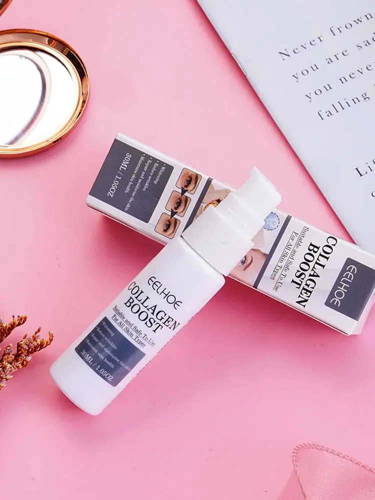 1/2pcs 30ml Collagen Boost Anti-Aging Serum Dark Spot Removal Wrinkle Face Pale Spot Dark Spot Corrector Serum Removi_voghion.com