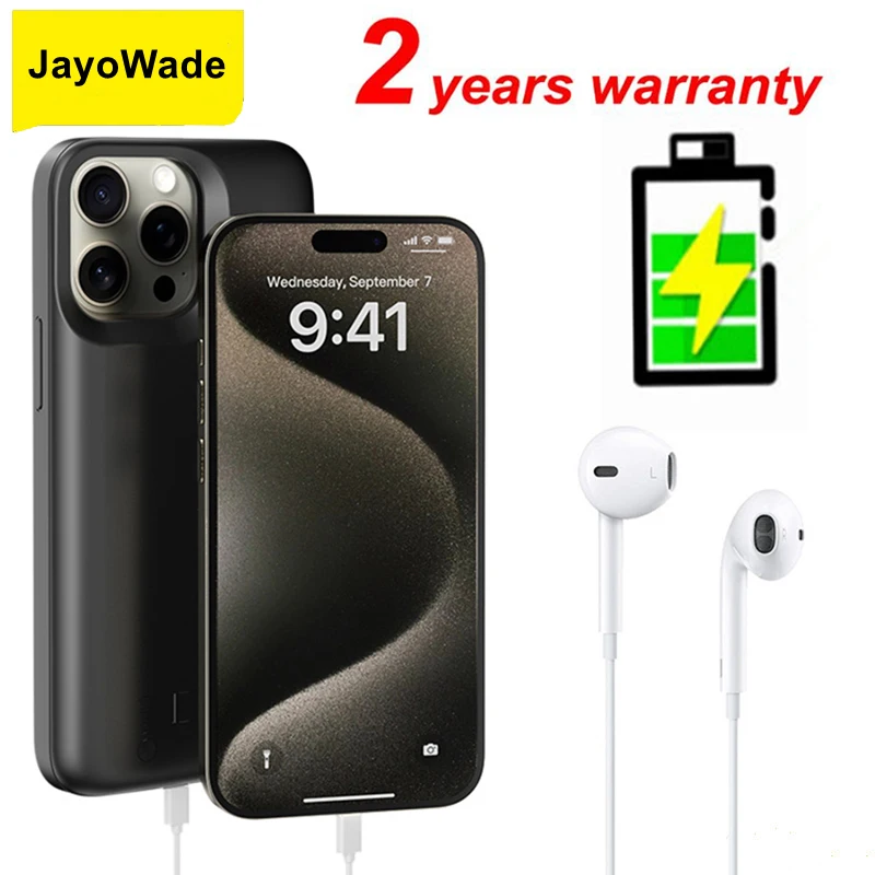 

Чехол-аккумулятор для iphone 15 Plus 15 Pro Max, 10000 мАч