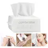 100Pcs/Bag Cleansing Towel Soft Face Towel Non-irritating Natural Travel Cotton Disposable Makeup Wipe Trip Supplies 2