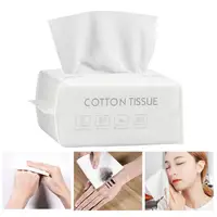 100Pcs/Bag Cleansing Towel Soft Face Towel Non-irritating Natural Travel Cotton Disposable Makeup Wipe Trip Supplies 2