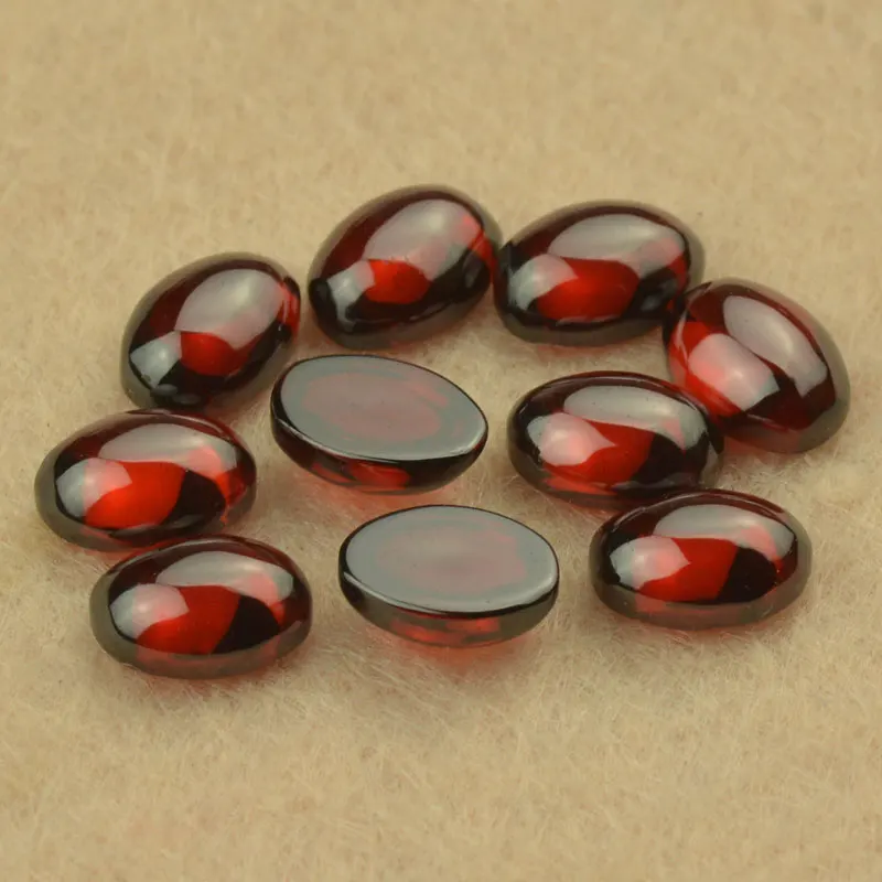 Wholesale 3x5~18x25mm 5A Various Color Oval Shape Cabochon