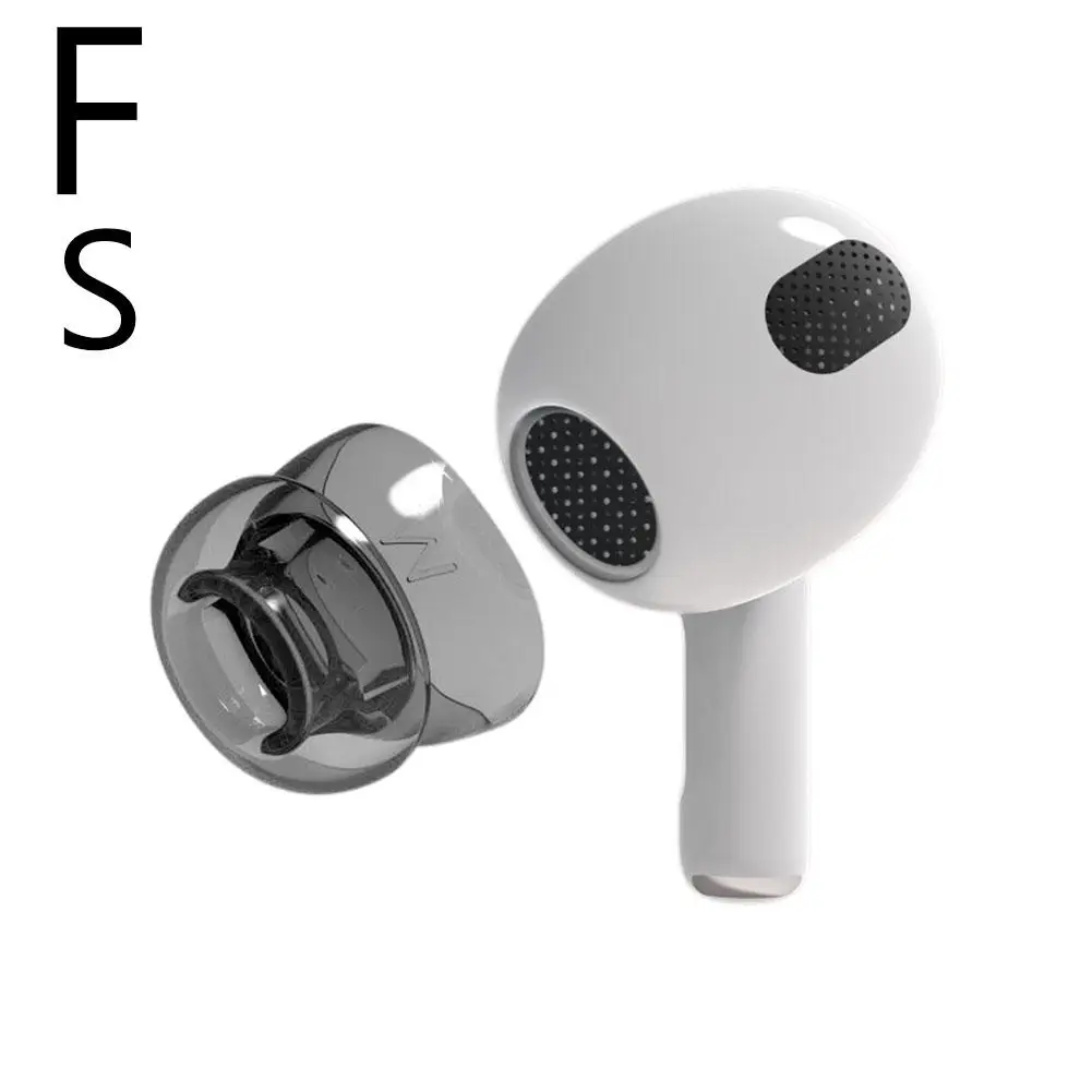 Enhanced Anti-Slip Silicone Ear Tip Covers for Noise Cancelling Earbuds