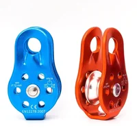 Lifting Rope Pulley Roller Outdoor Climbing Wheels Single Fixed Pulley Caving Exploration Cross Rescue Equipment Accessories 2