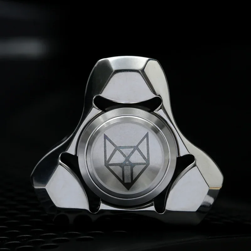 EDC Stainless Steel Metal Mini Fidget Spinner Relieve Stress Relief Toy Hand Spinning Top Tip Antistresse Decompression